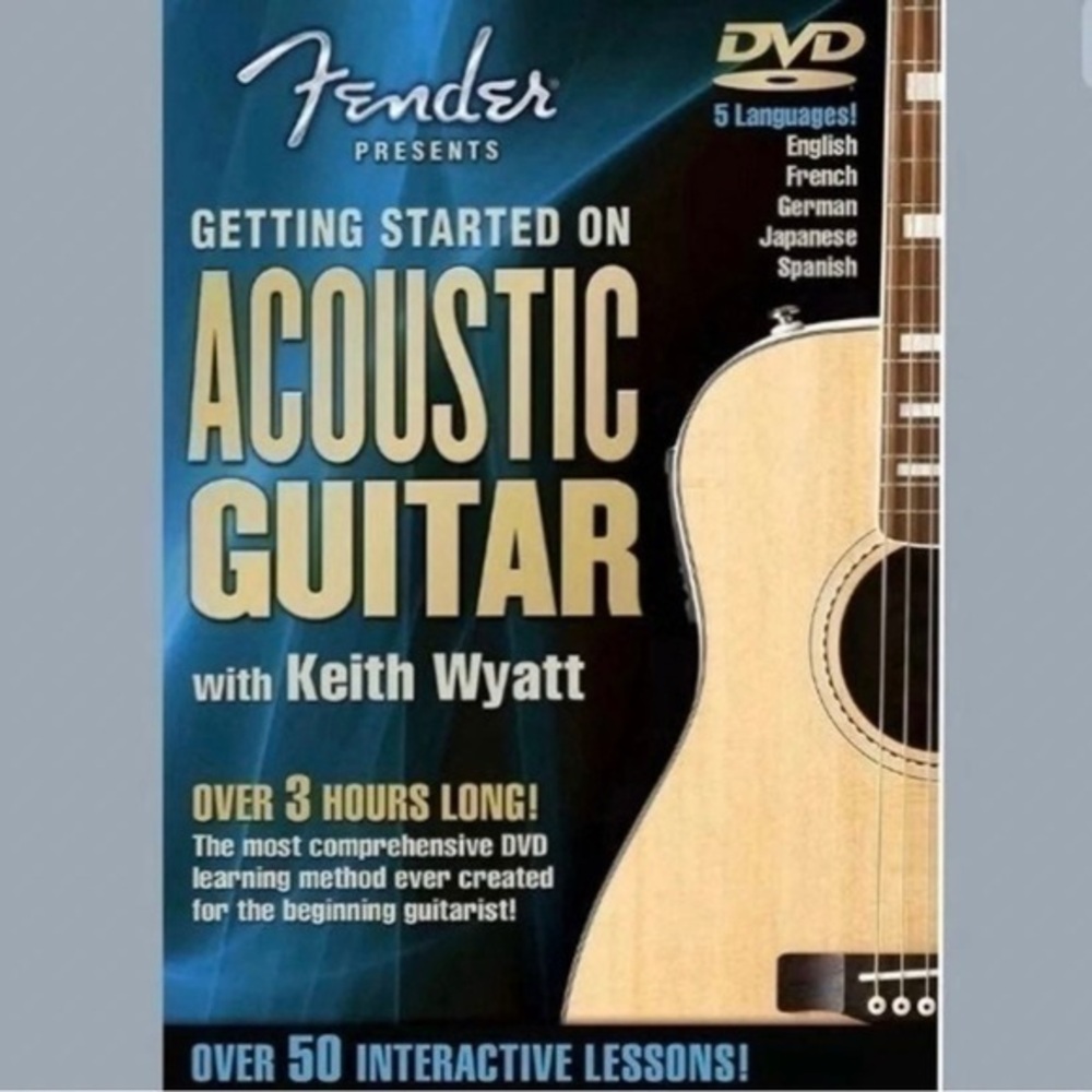 Fender Getting Started on Acoustic Guitar DVD